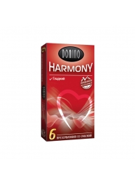 Гладкие презервативы Domino Harmony - 6 шт. - Domino - купить с доставкой в Ростове-на-Дону