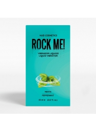 Жидкий вибратор Nuei Rock Me! с ароматом мяты - 20 мл. - Nuei cosmetics - купить с доставкой в Ростове-на-Дону