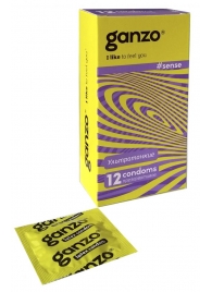 Тонкие презервативы для большей чувствительности Ganzo Sence - 12 шт. - Ganzo - купить с доставкой в Ростове-на-Дону