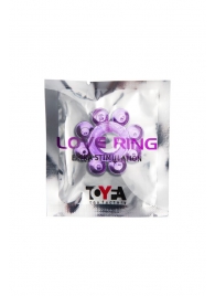 Мягкая фиолетовая гелевая насадка - Toyfa Basic - в Ростове-на-Дону купить с доставкой