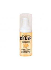 Жидкий вибратор Nuei Rock Me! с ароматом печенья и сливок - 20 мл. - Nuei cosmetics - купить с доставкой в Ростове-на-Дону