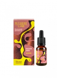 Капли с согревающим эффектом Passion Drips Warming - 15 мл. - Pleasure Lab - купить с доставкой в Ростове-на-Дону