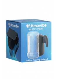 Инновационный робот-мастурбатор Black Knight с функцией пенетрации - Amovibe - в Ростове-на-Дону купить с доставкой