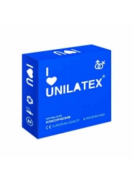 Классические презервативы Unilatex Natural Plain - 3 шт. - Unilatex - купить с доставкой в Ростове-на-Дону
