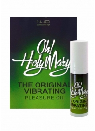 Масло унисекс с эффектом вибрации Oh! Holy Mary - 6 мл. - Nuei cosmetics - купить с доставкой в Ростове-на-Дону