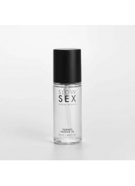 Съедобное cогревающее массажное масло Slow Sex - 50 мл. - Bijoux Indiscrets - купить с доставкой в Ростове-на-Дону