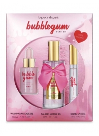 Набор средств для массажа и ласк Bubblegum Play Kit - Bijoux Indiscrets - купить с доставкой в Ростове-на-Дону