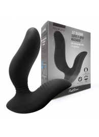 Черный вибромассажер простаты 3,5’’ Curve P-spot Massager - 12 см. - Erokay - в Ростове-на-Дону купить с доставкой