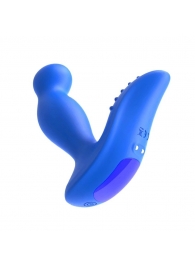 Синий вибромассажер простаты 3,5’’ P-spot Massager - 12,5 см. - Erokay - в Ростове-на-Дону купить с доставкой