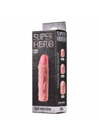 Фаллоудлинитель SUPER HERO Sex Machine - 15,5 см. - Lola Games - в Ростове-на-Дону купить с доставкой