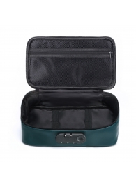 Зеленая сумочка для хранения игрушек Discreet Box - Dorcel - купить с доставкой в Ростове-на-Дону