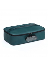 Зеленая сумочка для хранения игрушек Discreet Box - Dorcel - купить с доставкой в Ростове-на-Дону