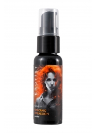 Гель с эффектом вибрации Volcano Of Passion со вкусом вишни - 25 мл. - Erotist Lubricants - купить с доставкой в Ростове-на-Дону