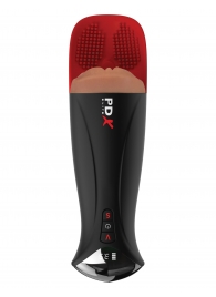 Мастурбатор-вагина в колбе с вибрацией Fuck-O-Matic Pro XL - Pipedream - в Ростове-на-Дону купить с доставкой