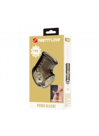 Дымчатая насадка на пенис и мошонку - Baile - в Ростове-на-Дону купить с доставкой