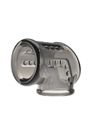 Дымчатая насадка на пенис и мошонку - Baile - в Ростове-на-Дону купить с доставкой