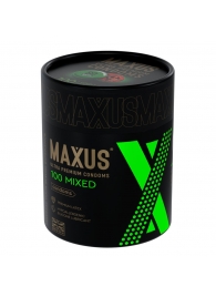 Презервативы MAXUS Mixed - 100 шт. - Maxus - купить с доставкой в Ростове-на-Дону