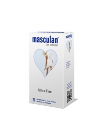 Особо тонкие презервативы Masculan Ultra Fine - 21 шт. - Masculan - купить с доставкой в Ростове-на-Дону