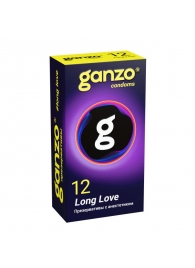 Презервативы с анестетиком для продления удовольствия Ganzo Long Love - 12 шт. - Ganzo - купить с доставкой в Ростове-на-Дону