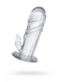 Прозрачная насадка на пенис Uco - 13 см. - A-toys - в Ростове-на-Дону купить с доставкой