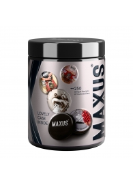 Черные утолщенные презервативы MAXUS Extra Strong с железным кейсом - 15 шт. - Maxus - купить с доставкой в Ростове-на-Дону