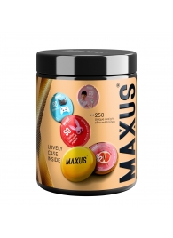Точечные презервативы MAXUS 2000 Amazing Dots с железным кейсом - 12 шт. - Maxus - купить с доставкой в Ростове-на-Дону