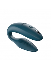 Зеленый вибратор для пар We-Vibe Sync 2 с пультом ДУ - We-vibe купить в Ростове-на-Дону с доставкой в Orgasmix.ru Зеленый вибратор для пар We-Vibe Sync 2 с пультом ДУ - We-vibe