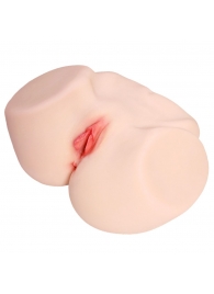Мастурбатор-полуторс с двойным слоем материала Jenny Onahole Real Vagina - KOKOS - в Ростове-на-Дону купить с доставкой