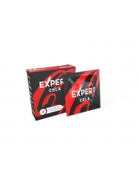 Презервативы с ароматом колы Expert Cola - 3 шт. - Expert - купить с доставкой в Ростове-на-Дону
