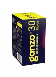 Ароматизированные презервативы Ganzo Juice - 30 шт. - Ganzo - купить с доставкой в Ростове-на-Дону