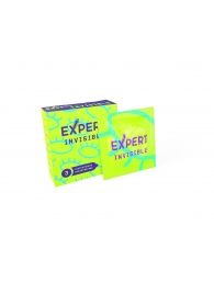 Ультратонкие презервативы Expert Invisible - 3 шт. - Expert - купить с доставкой в Ростове-на-Дону
