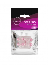 Прозрачная насадка на пенис с цветными шариками - Erowoman-Eroman - в Ростове-на-Дону купить с доставкой