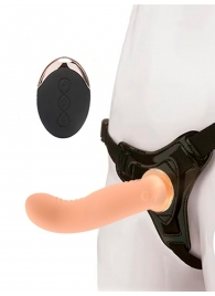 Женский вибрострапон со съемной насадкой и пультом ДУ - Erokay - купить с доставкой в Ростове-на-Дону