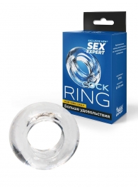 Прозрачное эрекционное кольцо-бублик - Sex Expert - в Ростове-на-Дону купить с доставкой