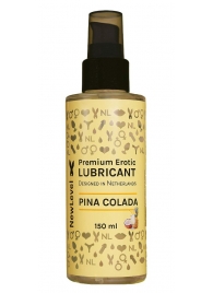 Ароматизированный лубрикант на водной основе NewLevel Pina Colada - 150 мл. - NewLevel - купить с доставкой в Ростове-на-Дону