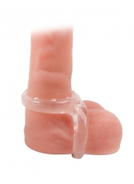 Прозрачное двойное эрекционное кольцо - Sex Expert - в Ростове-на-Дону купить с доставкой