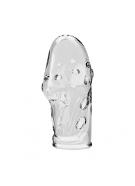 Прозрачная насадка на пенис Booker - 8 см. - Baile - в Ростове-на-Дону купить с доставкой