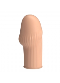 Телесная насадка на пенис Huel - 9 см. - Baile - в Ростове-на-Дону купить с доставкой