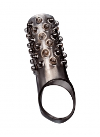 Дымчатая насадка на пенис с выпуклостями - 12 см. - Sex Expert - в Ростове-на-Дону купить с доставкой