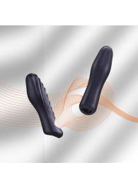 Сливовая силиконовая насадка на пенис с подхватом Manwan Ryzer - Manwan - в Ростове-на-Дону купить с доставкой