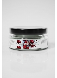 Массажная свеча «Спелая вишня» - 50 мл. - SGAN - купить с доставкой в Ростове-на-Дону