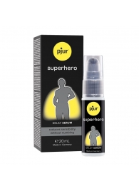 Пролонгатор-сыворотка pjur Superhero Delay Serum - 20 мл. - Pjur - купить с доставкой в Ростове-на-Дону