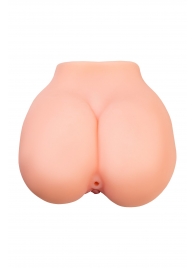 Реалистичный мастурбатор в форме попки с 2 любовными входами - No Name - в Ростове-на-Дону купить с доставкой