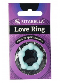 Цветное эрекционное кольцо Love Ring с бусинами - Sitabella - в Ростове-на-Дону купить с доставкой