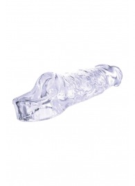 Прозрачная насадка-удлинитель Length Enhancer с подхватом - 16 см. - NMC - в Ростове-на-Дону купить с доставкой