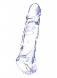 Прозрачная насадка-удлинитель Length Enhancer с подхватом - 16 см. - NMC - в Ростове-на-Дону купить с доставкой