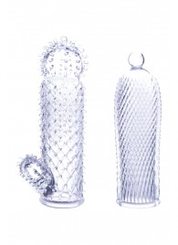 Набор из 2 прозрачных насадок на член Seductive Tickler Sleeves - NMC - в Ростове-на-Дону купить с доставкой