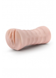 Телесный мастурбатор-вагина Ayumi с вибрацией - Blush Novelties - в Ростове-на-Дону купить с доставкой