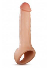 Телесная насадка-удлинитель Thrive 8.75 Inch Realistic Penis Extender Sleeve - 22,2 см. - Blush Novelties - в Ростове-на-Дону купить с доставкой