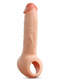 Телесная насадка-удлинитель Thrive 8.75 Inch Realistic Penis Extender Sleeve - 22,2 см. - Blush Novelties - в Ростове-на-Дону купить с доставкой